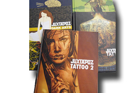 Libros Juxtapoz Varios títulos, precios desde $550.00 hasta $650.00. Imperdible si quieres inspiración visual